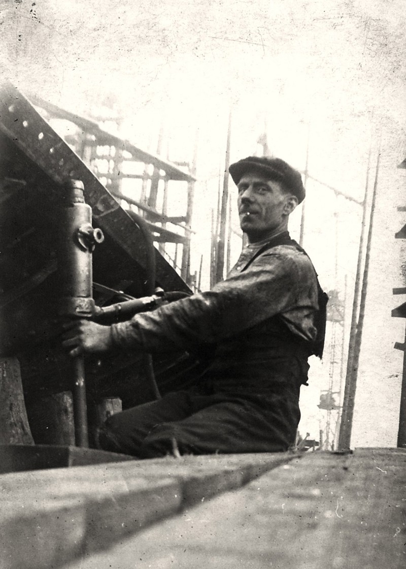 Respondent Robert Tedford's Relative, Jimmy Thompson, Barclays Curle, South Street, Probably 1940S. Courtesy Of R Tedford image