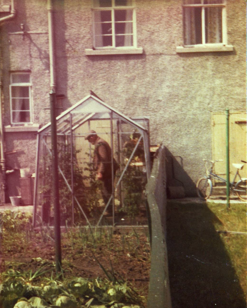 Geraldine Baird's Dad, Pat Kerlin, Caledonia Ave, Rutherglen, Early 1980S. Courtesy Of Geraldine Baird image