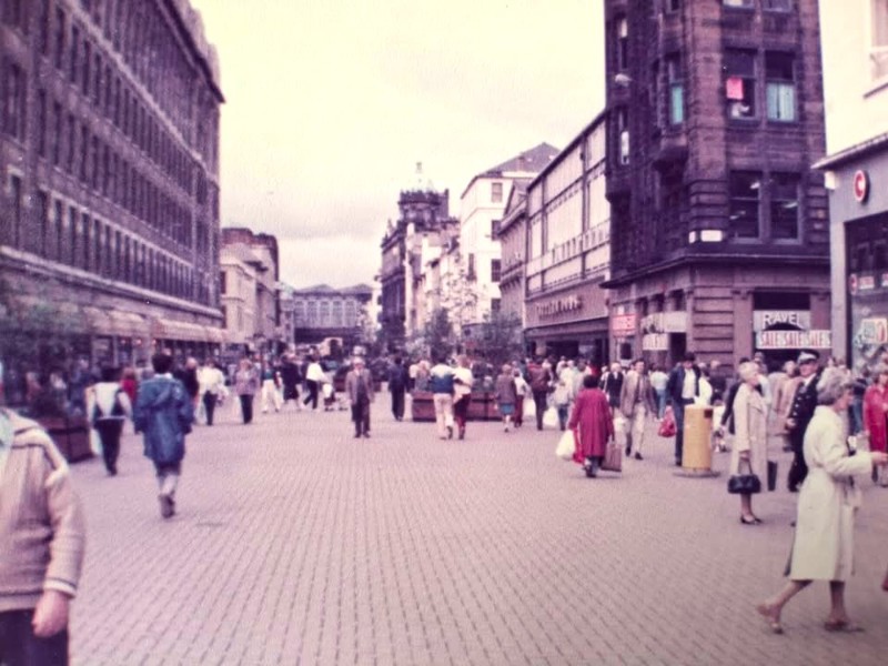 Respondent Colin White's Photo Of Argyle Street, Glasgow, Early 1980S image