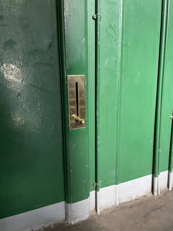 Old Tenements, Dennistoun Levers Located On Each Floor To Open Close The Main Entry Door On Street Level Floor image