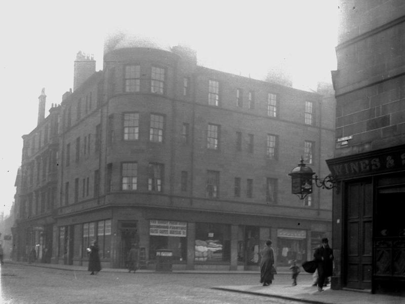 Improvement Trust Housing, 1917, At The Corner Of Thistle Street And Rutherglen Road image