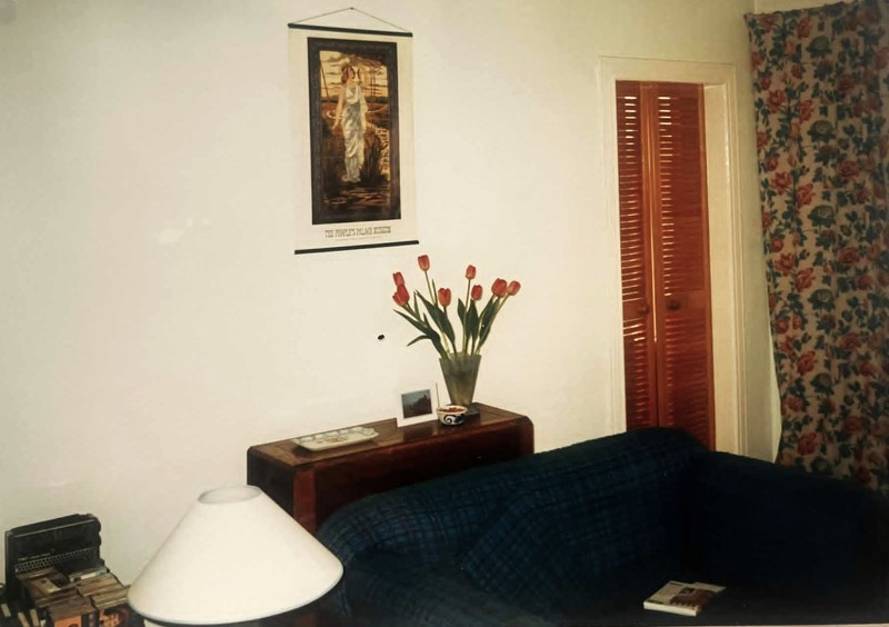 David A Allan's Bedroom, Dorchester Avenue. The Curtains Were His Aunties. 1988. Courtesy Of David A Allan image