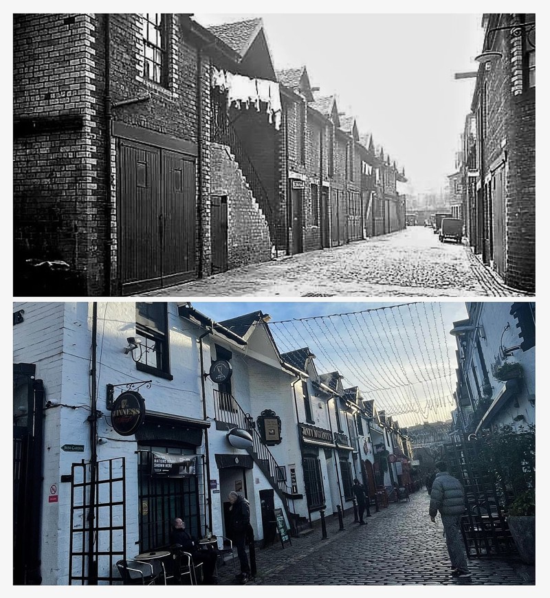 Ashton Lane, Glasgow, 1933 V 2023 image