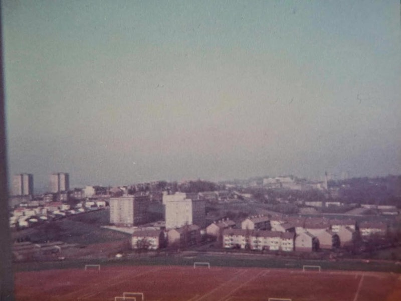 View From His Home 18Th Floor, 99 Prospecthill Circus, Early 1980S. 4. Courtesy Of Colin White image