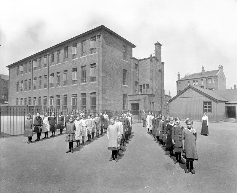Hyde Park Public School, Springburn, C.1916. image