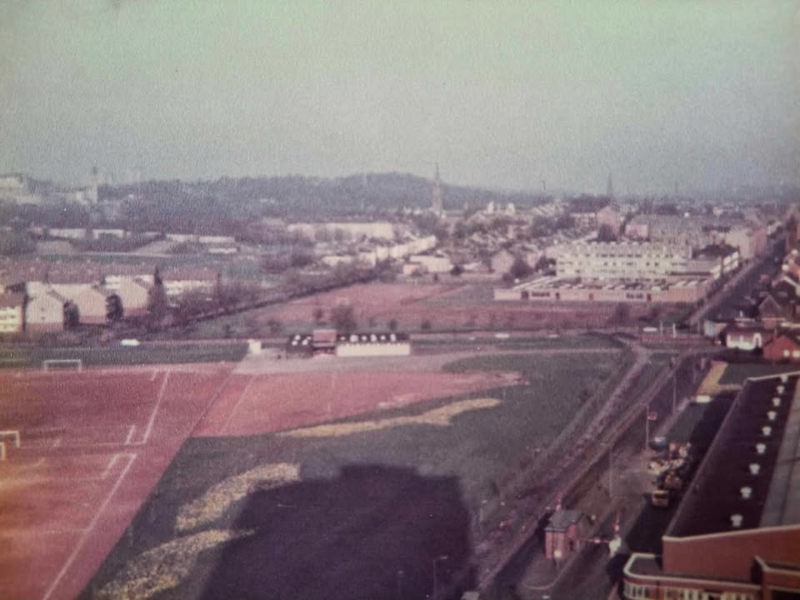 View From His Home 18Th Floor, 99 Prospecthill Circus, Early 1980S. 3. Courtesy Of Colin White image