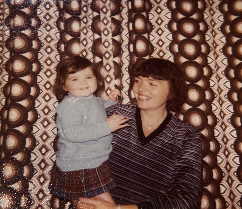 Siobhan Gallagher And Noreen Lynagh, 1983, Leslie Street Pollokshields. Courtesy Of Respondent Noreen Mclauglhlin image