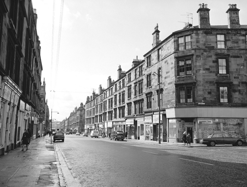 Maryhill Rd At Dalmally St, Photographed By John Hume In 1977. image