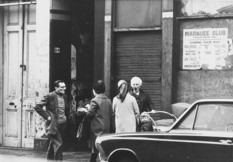 Blethering On A Gorbals Street, In 1967. image