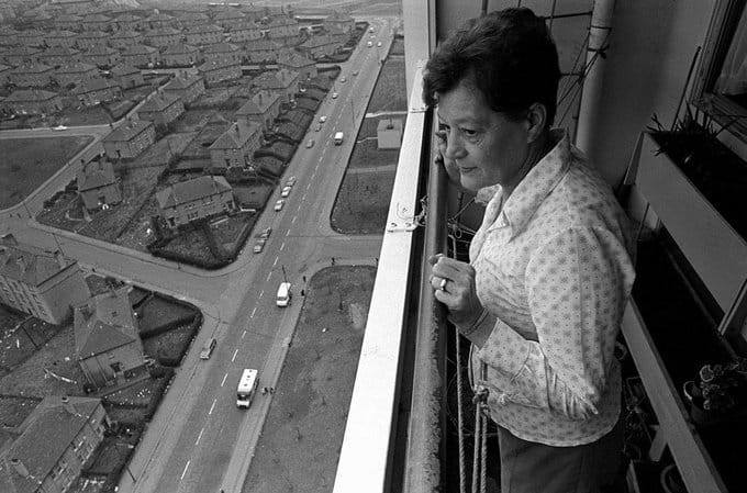View From The Red Road Flats, 1970S. Nicola O'hara image