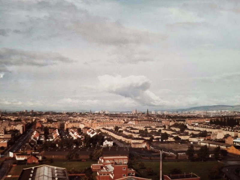 Respondent Colin White's Photo From The 18Th Floor Of 99 Prospecthill Circus image
