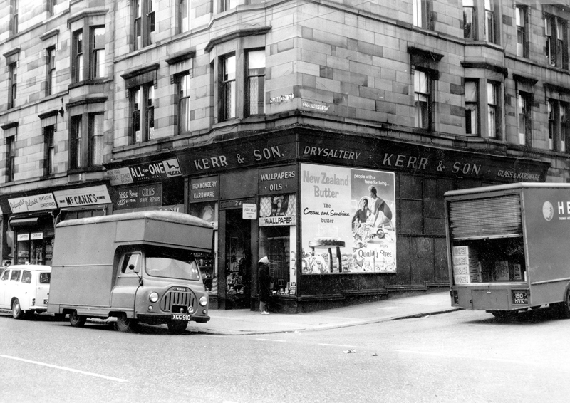 Kerr & Son (Ironmongers), 128 Saracen Street, Possilpark, C1960. image