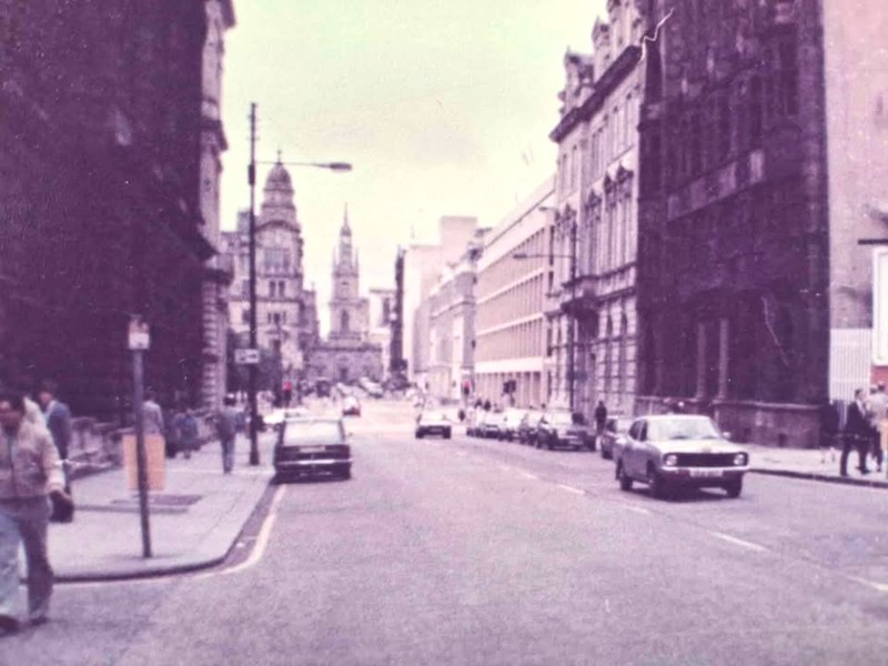Respondent Colin White's Photo Looking Towards George Square, Early 1980S image