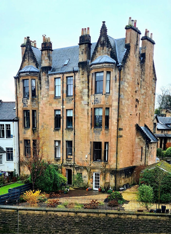Lindsaytenement, Snuff Mill Rd, Glasgow Built 1863 By David Lindsay For Workers In His Neighbouring Mill Paper & Cardboard For Book Binding image