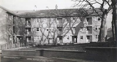 Duntarvie Quadrant Easterhouse Close To The Left Middle Floor Left Mrs Docherty Who Was Billy Ferries Childminder Lived Here Dog Rover Kept On B image