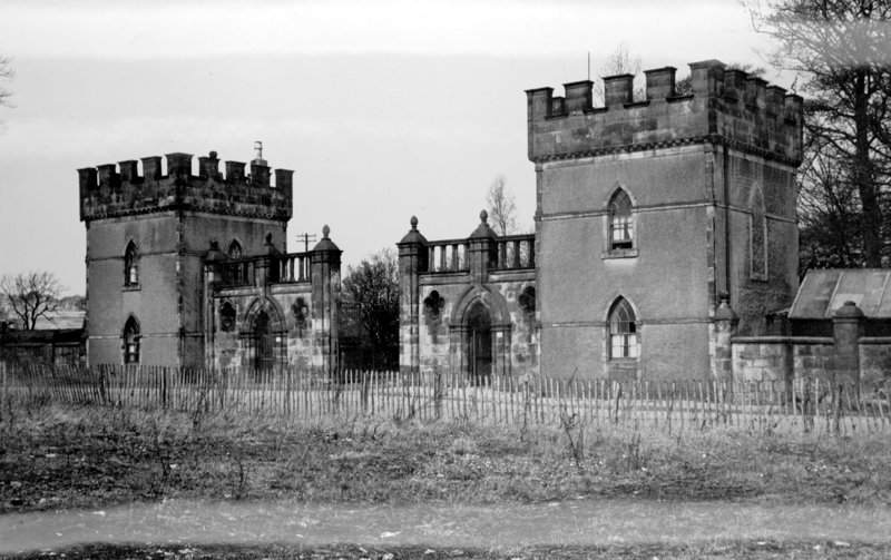 Girnin Gates, Drumchapel, Which Were Built At The Southern Entrance To Garscadden House For James Colquhoun. Image1953 image