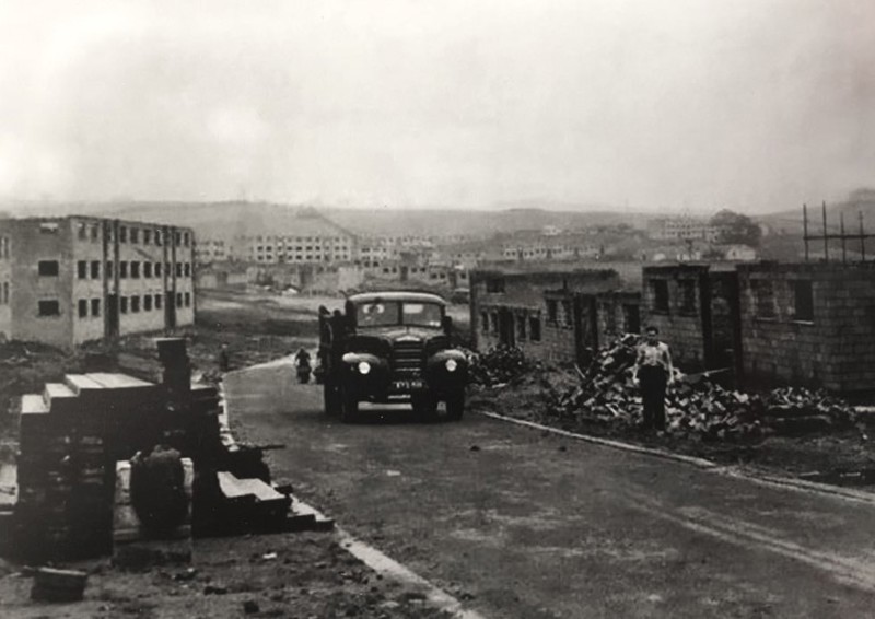 Drumchapel Being Built 1950S. Sent In By Respondent Mike Kelly image