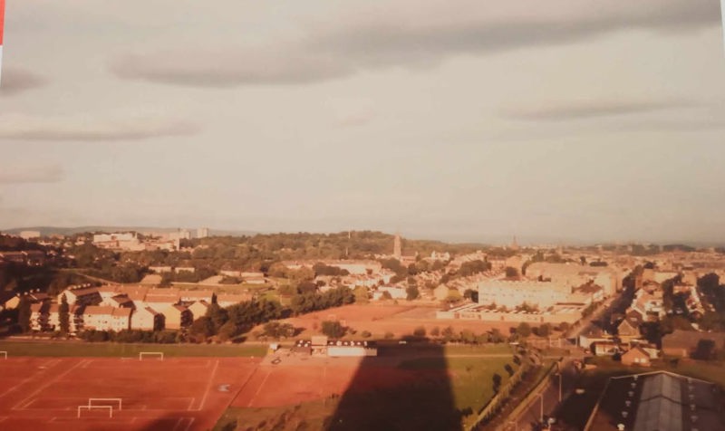 View From His Home 18Th Floor, 99 Prospecthill Circus. 3. Courtesy Of Colin White image