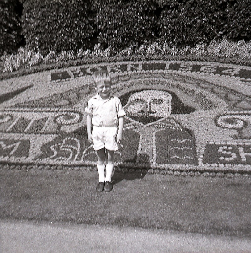 Respondent Robert Tedford, Aged 5, July Or August,1964, In Victoria Park, Or Whiteinch Park To Locals. Glasgow. Courtesy Of R Tedford image